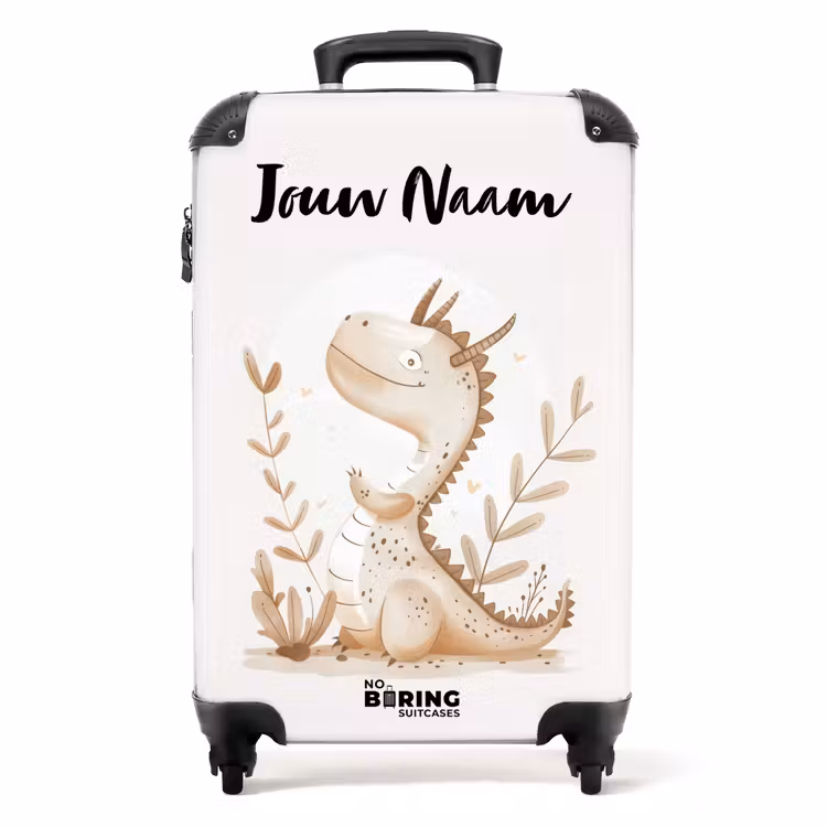 Dobby draakje NBS - Handbagage koffer - Kinderen Unisex middel -productfoto_recht