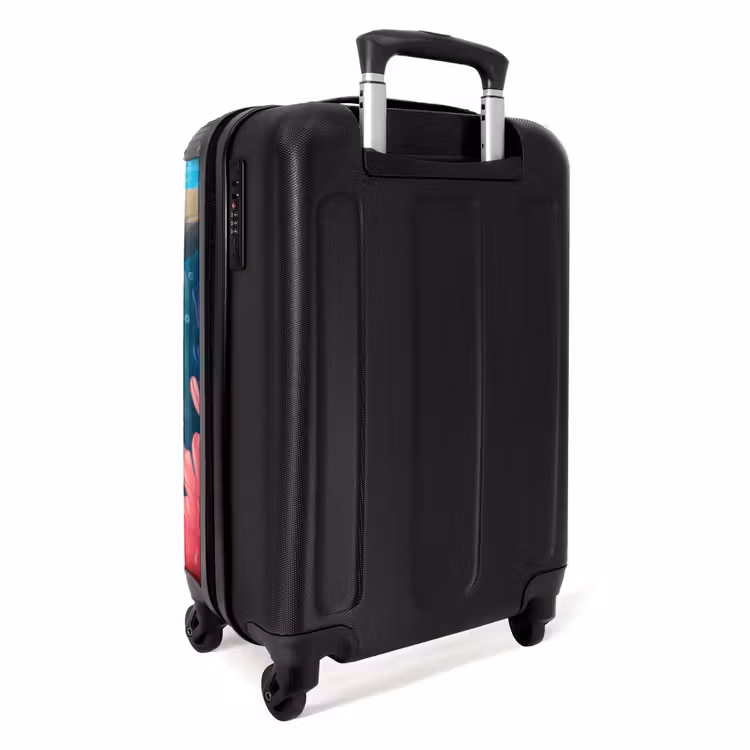 Dolfje Dolfijn NBS - Handbagage koffer - Kinderen Unisex middel -achterkant