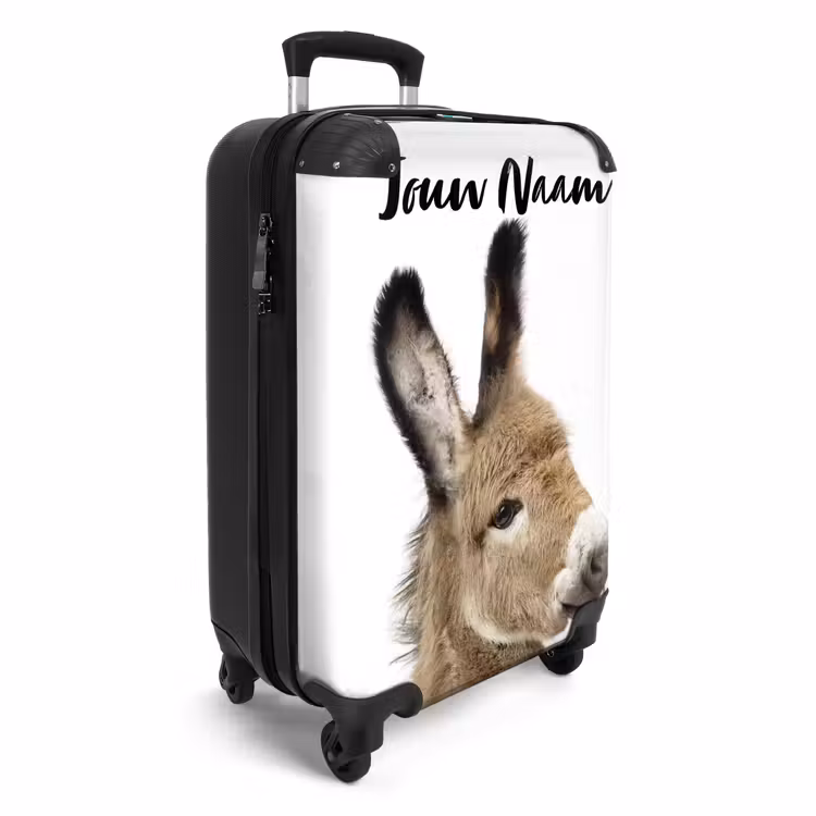Eddy Ezel NBS - Handbagage koffer - Kinderen Unisex middel -productfoto_3d
