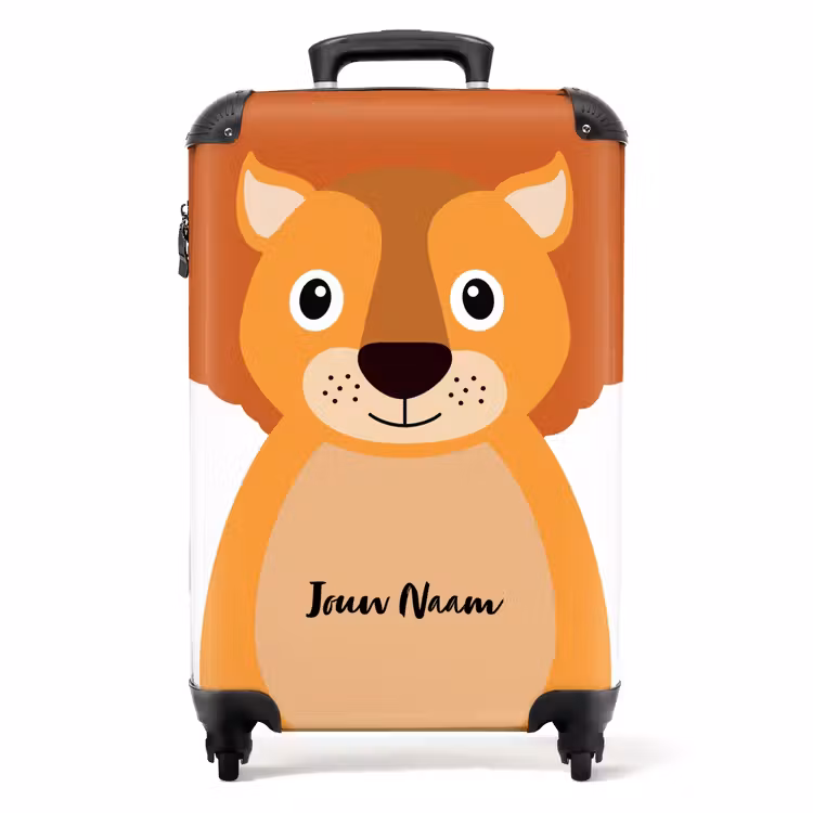 Eke eekhoorn NBS - Handbagage koffer - Kinderen Unisex middel -productfoto_recht
