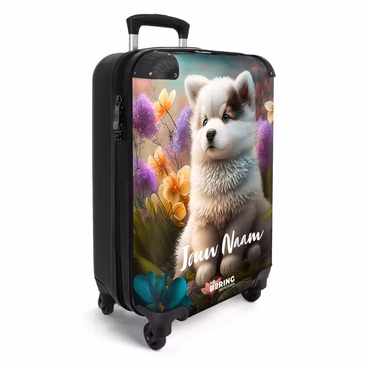 Fluffy Franky NBS - Handbagage koffer - Kinderen Unisex middel -productfoto_3d