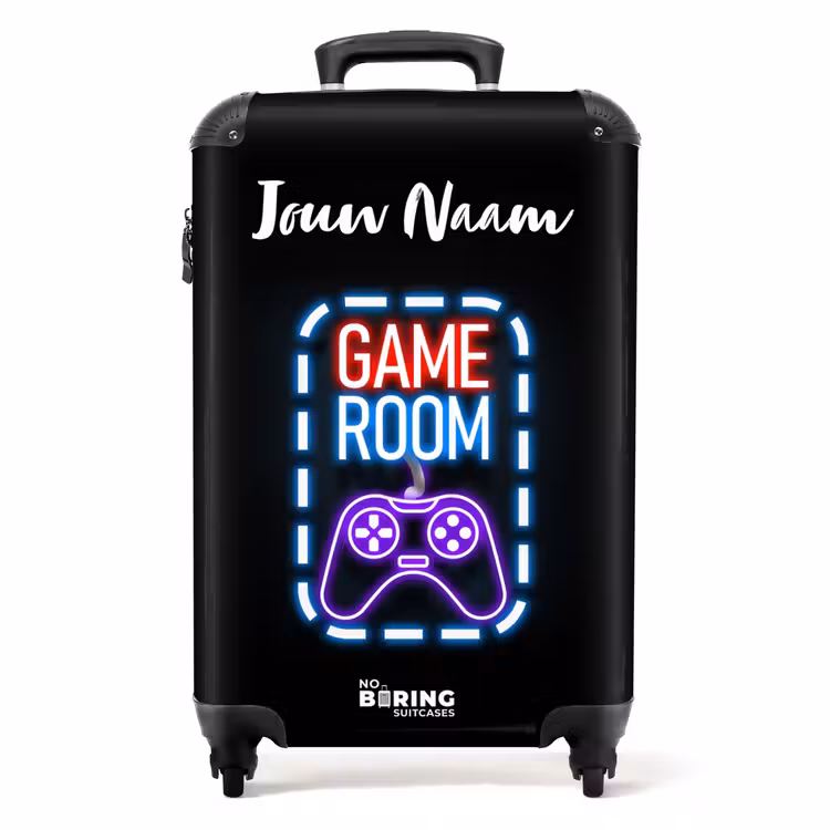 Game Room NBS - Handbagage koffer - Kinderen Unisex middel -productfoto_recht