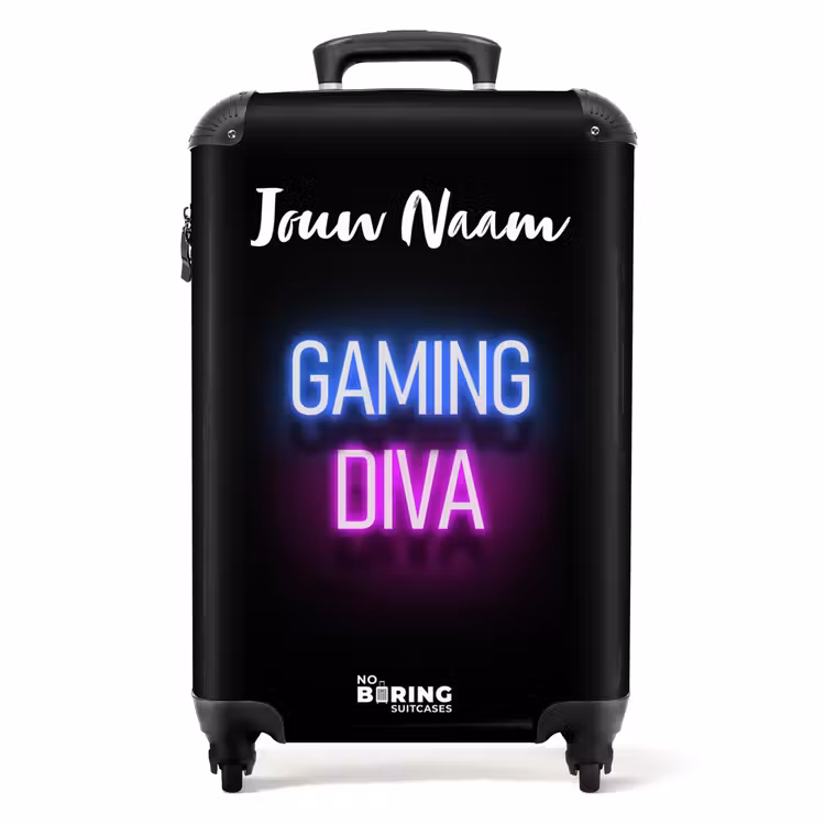Gaming Diva NBS - Handbagage koffer - Kinderen Unisex middel -productfoto_recht