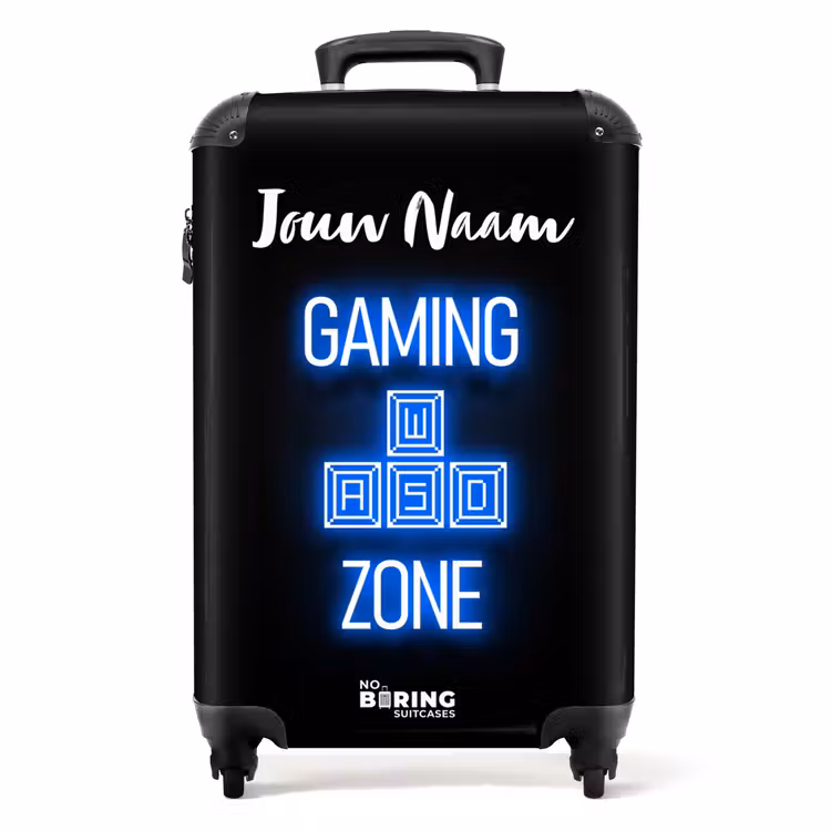 Gaming Zone NBS - Handbagage koffer - Kinderen Unisex middel -productfoto_recht