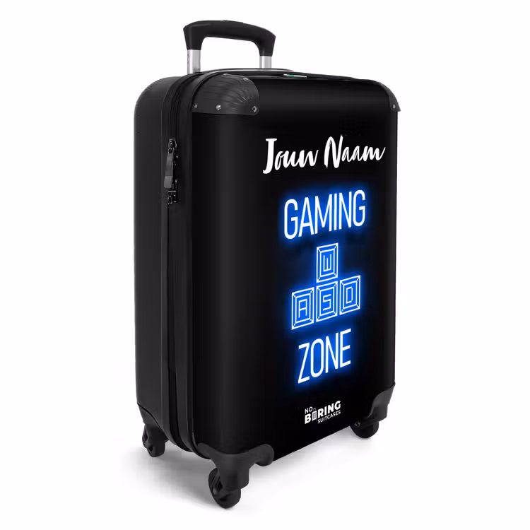 Gaming Zone NBS - Handbagage koffer - Kinderen Unisex middel -productfoto_3d