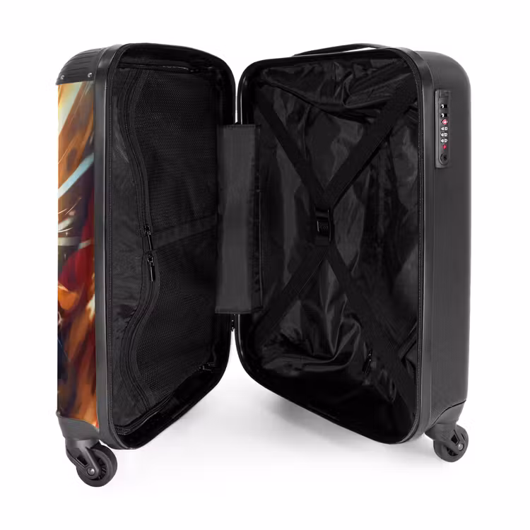 Gerard goldstar NBS - Handbagage koffer - Kinderen Unisex middel -binnenkant