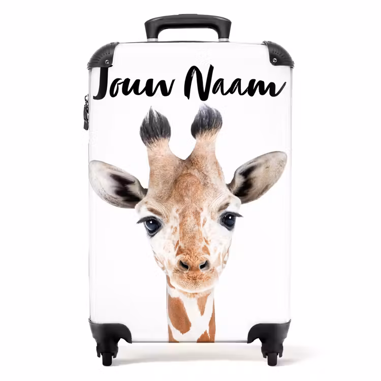 Gerrie Giraffe NBS - Handbagage koffer - Kinderen Unisex middel -productfoto_recht
