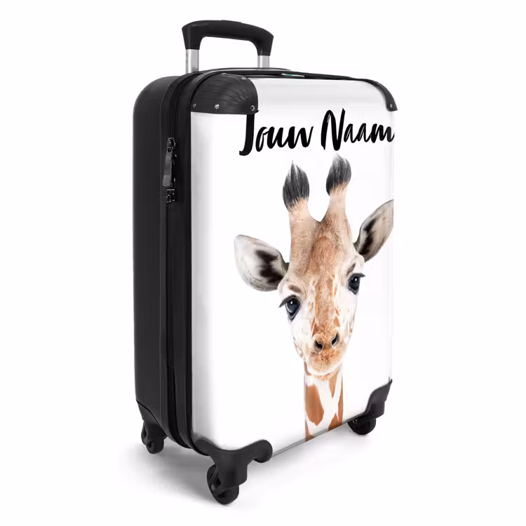 Gerrie Giraffe NBS - Handbagage koffer - Kinderen Unisex middel -productfoto_3d