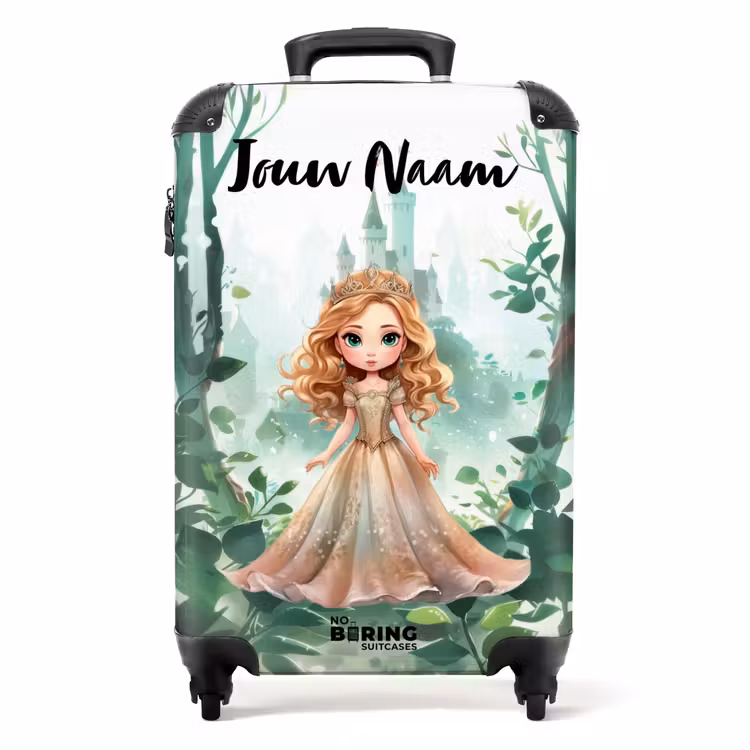 Grace groenrijk NBS - Handbagage koffer - Kinderen Unisex middel -productfoto_recht