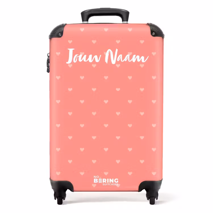 Hartendief NBS - Handbagage koffer - Kinderen Unisex middel -productfoto_recht