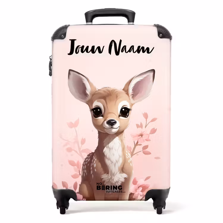 Hedwig hertje NBS - Handbagage koffer - Kinderen Unisex middel -productfoto_recht