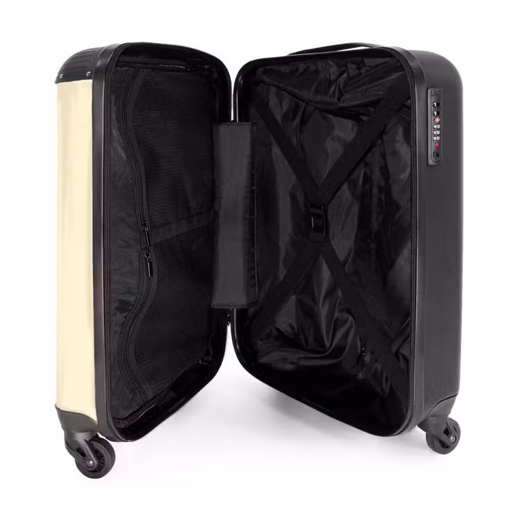 Hondje Leest de Krant NBS - Handbagage koffer - Kinderen Unisex middel -binnenkant