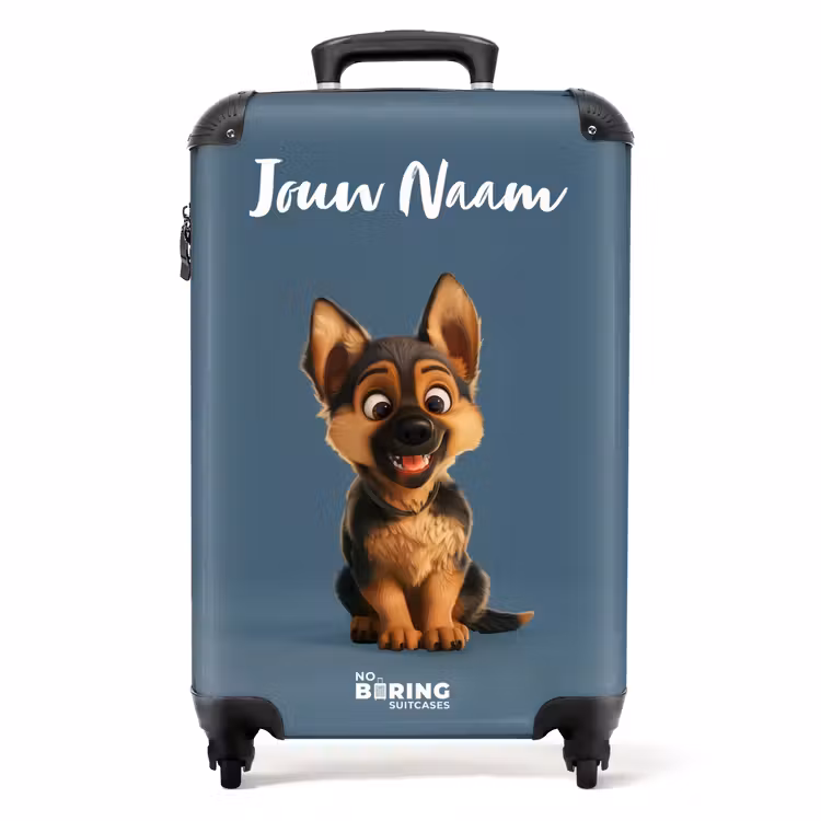 Hylke herder NBS - Handbagage koffer - Kinderen Unisex middel -productfoto_recht