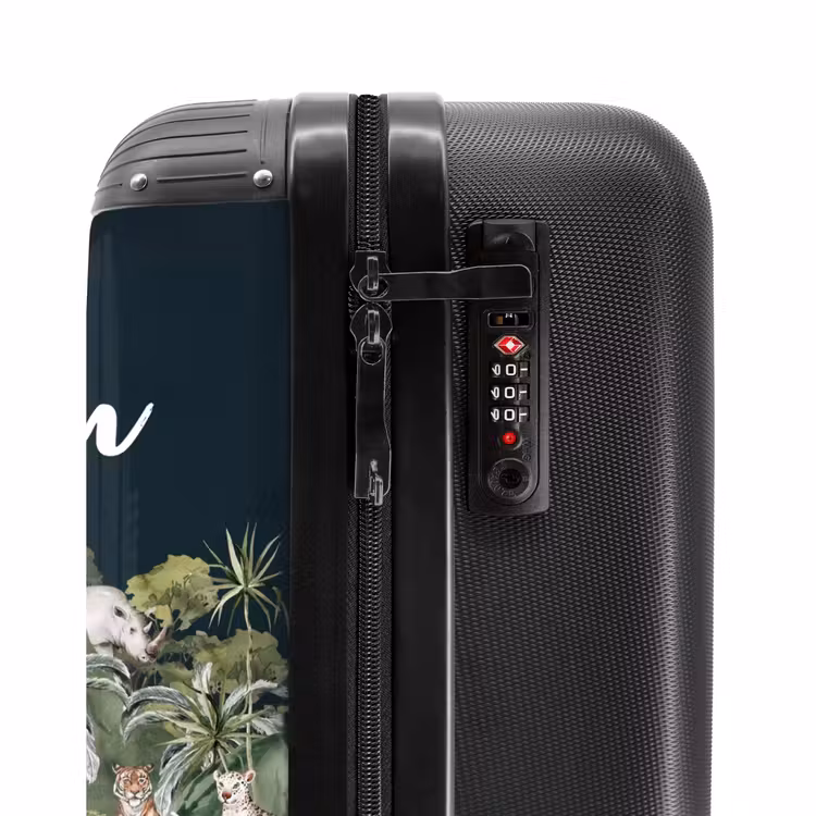 Jungle in de maneschijn NBS - Handbagage koffer - Kinderen Unisex middel -slot