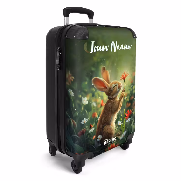 Kasper konijn NBS - Handbagage koffer - Kinderen Unisex middel -productfoto_3d