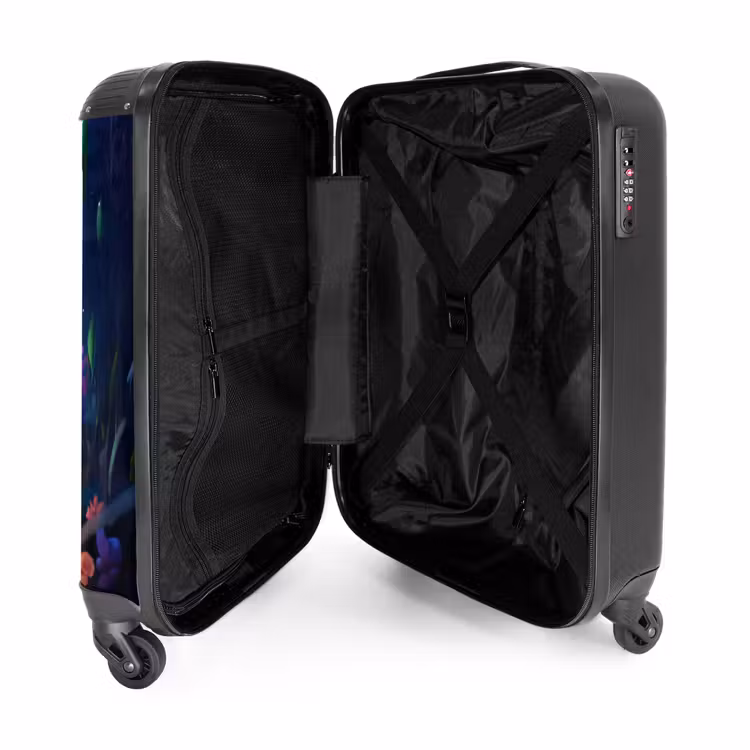Koraal koningin NBS - Handbagage koffer - Kinderen Unisex middel -binnenkant