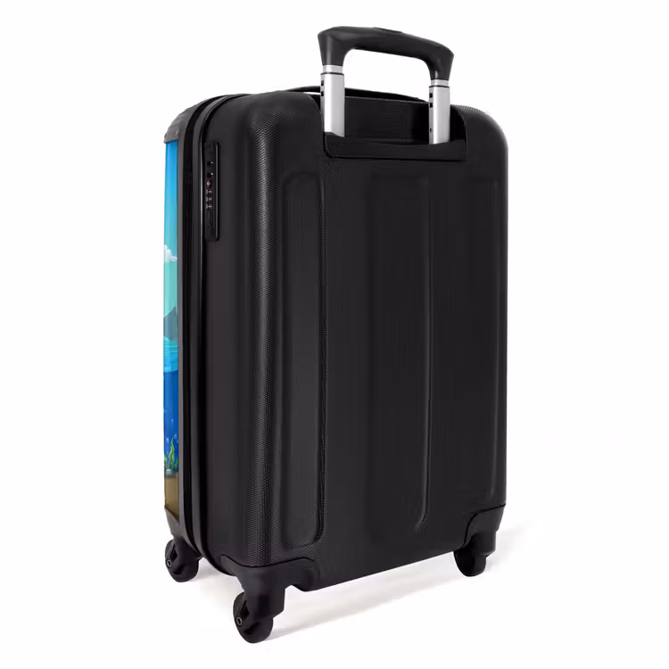 Koraalkaper NBS - Handbagage koffer - Kinderen Unisex middel -achterkant