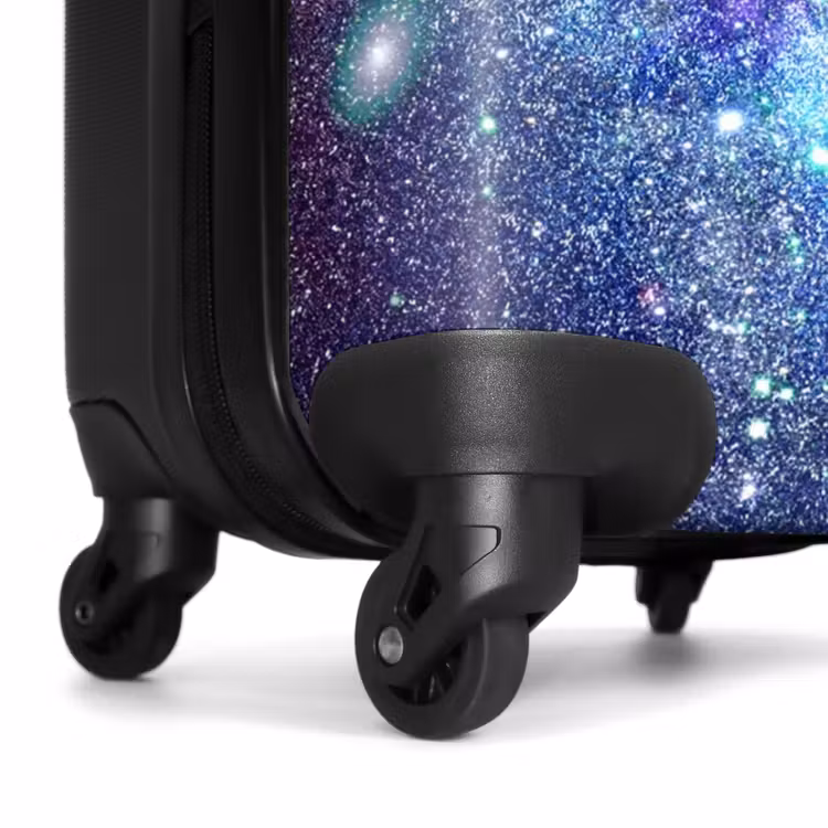 Kosmische kleurexplosie NBS - Handbagage koffer - Kinderen Unisex middel -wiel