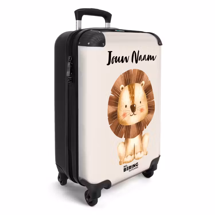 Lamar Leeuw NBS - Handbagage koffer - Kinderen Unisex middel -productfoto_3d