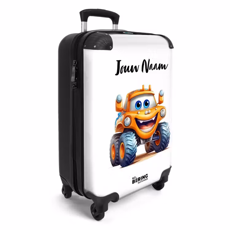 Martin monstertruck NBS - Handbagage koffer - Kinderen Unisex middel -productfoto_3d