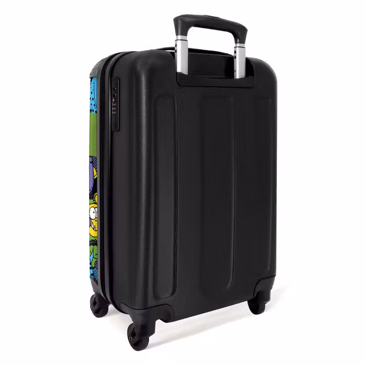 Monsters met Felle Kleuren NBS - Handbagage koffer - Kinderen Unisex middel -achterkant