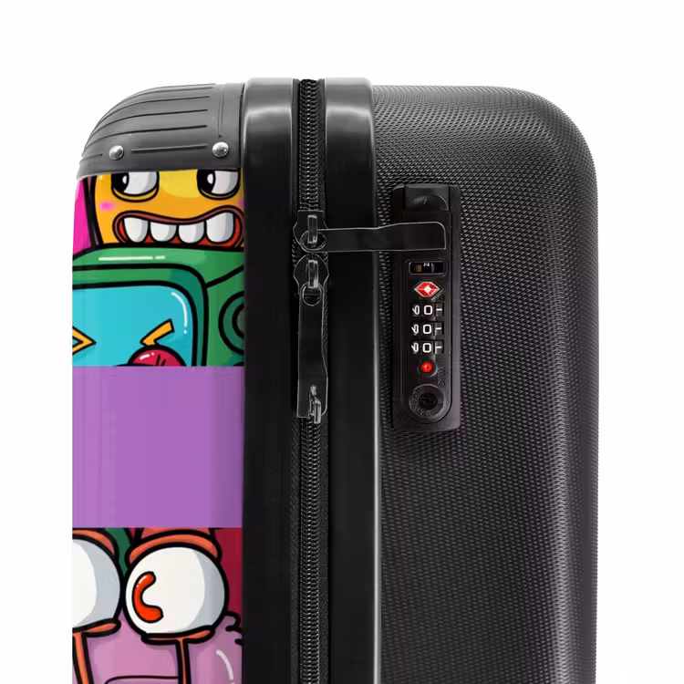 Monstervrienden Festijn NBS - Handbagage koffer - Kinderen Unisex middel -slot