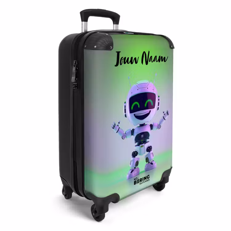 Neon Nicky NBS - Handbagage koffer - Kinderen Unisex middel -productfoto_3d