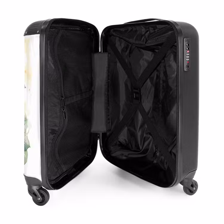 Onno olifant NBS - Handbagage koffer - Kinderen Unisex middel -binnenkant