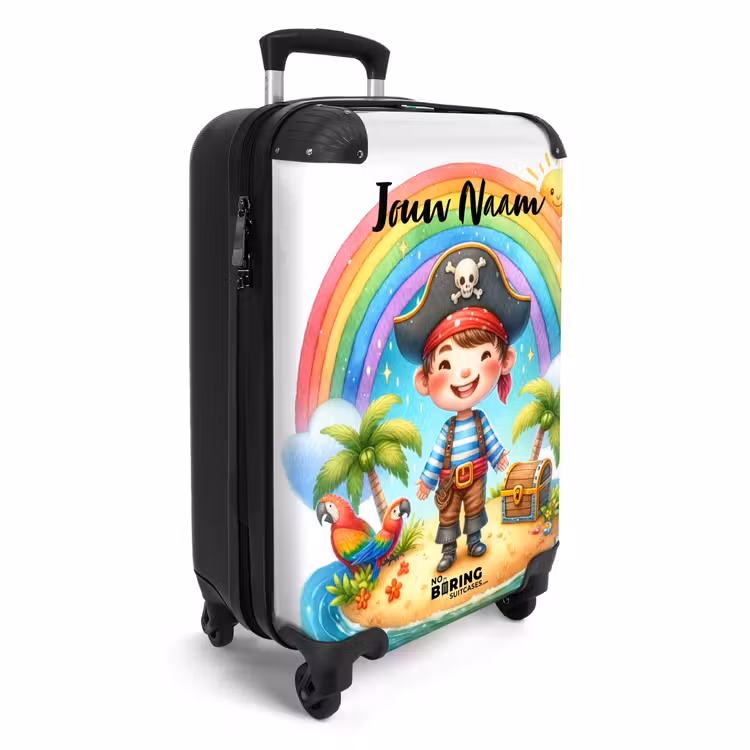 Pascal piraatje NBS - Handbagage koffer - Kinderen Unisex middel -productfoto_3d