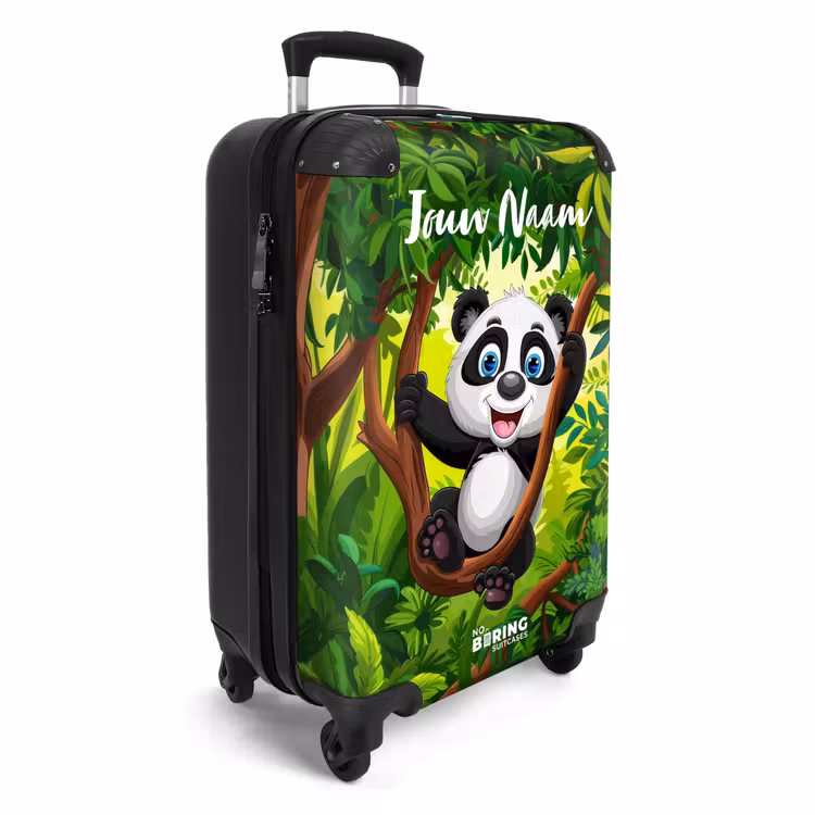 Pedro panda NBS - Handbagage koffer - Kinderen Unisex middel -productfoto_3d