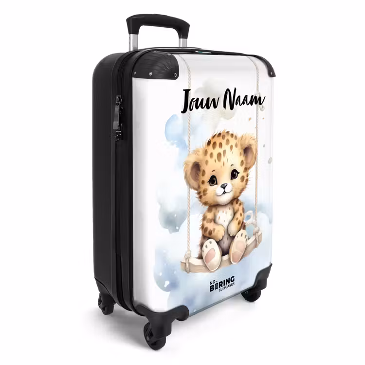 Perry panter NBS - Handbagage koffer - Kinderen Unisex middel -productfoto_3d