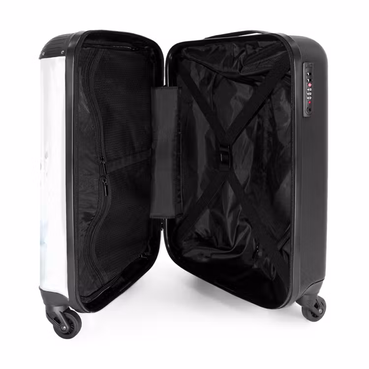 Perry panter NBS - Handbagage koffer - Kinderen Unisex middel -binnenkant