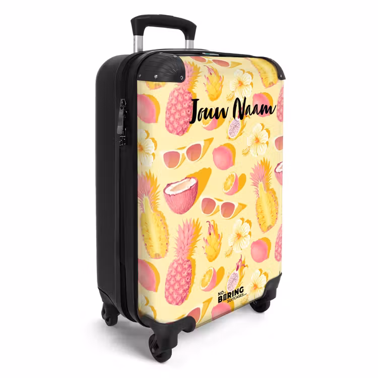 Pina colada NBS - Handbagage koffer - Kinderen Unisex middel -productfoto_3d
