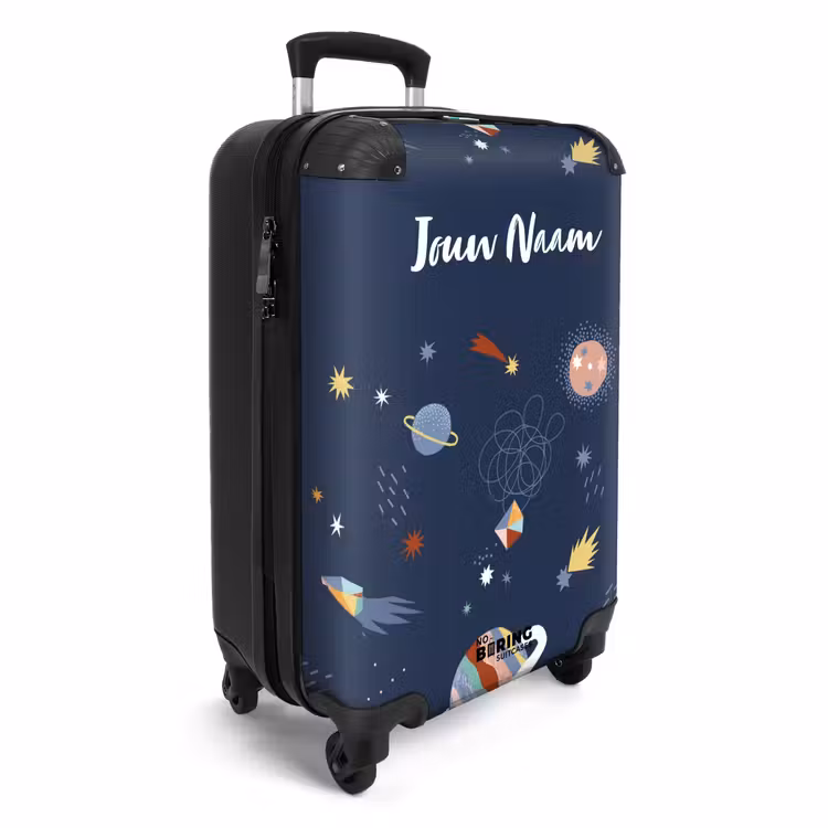 Planetarium NBS - Handbagage koffer - Kinderen Unisex middel -productfoto_3d