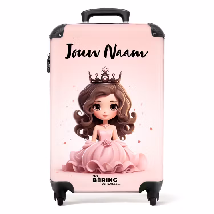 Prinses Poppy NBS - Handbagage koffer - Kinderen Unisex middel -productfoto_recht