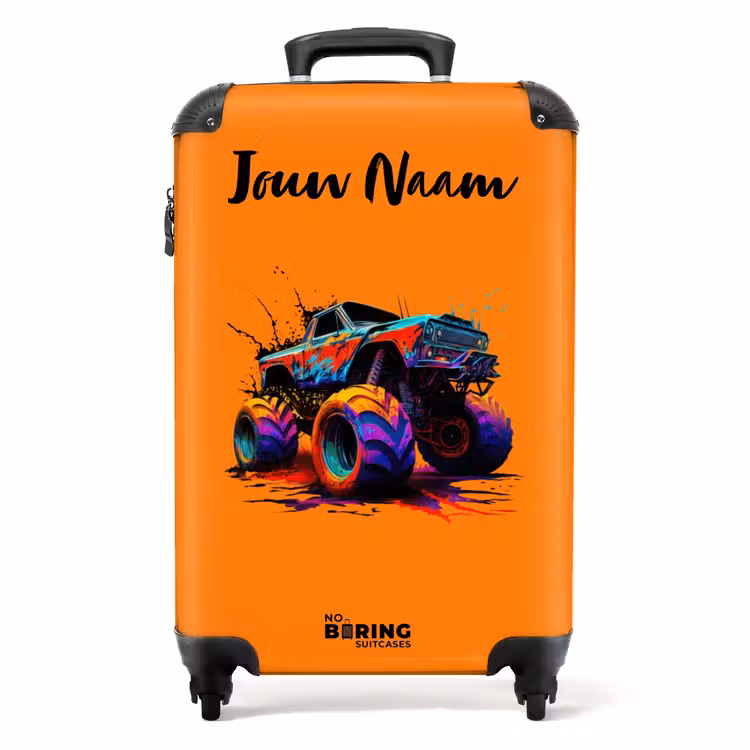 Rainbow Wheels NBS - Handbagage koffer - Kinderen Unisex middel -productfoto_recht
