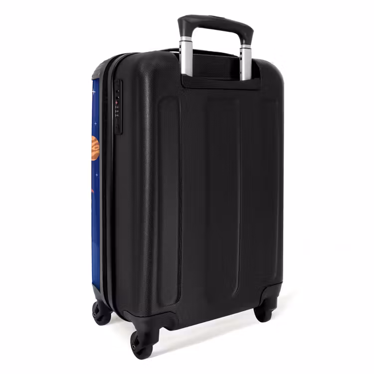 Raketspeurder NBS - Handbagage koffer - Kinderen Unisex middel -achterkant