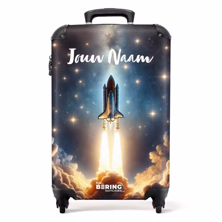 Razendsnelle raket NBS - Handbagage koffer - Kinderen Unisex middel -productfoto_recht