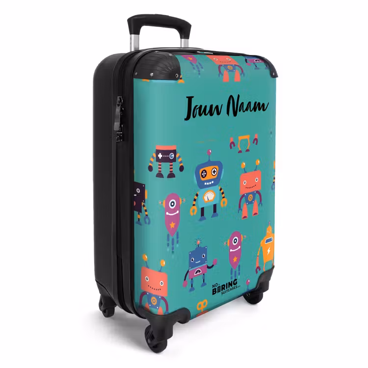 Robo rave NBS - Handbagage koffer - Kinderen Unisex middel -productfoto_3d