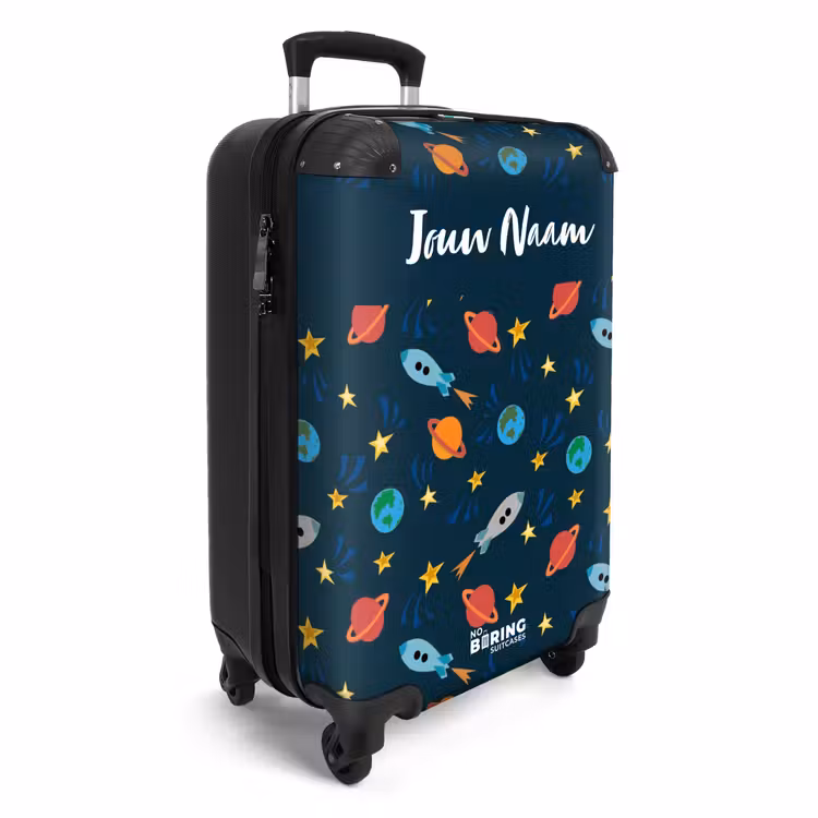 Ruimteraketten NBS - Handbagage koffer - Kinderen Unisex middel -productfoto_3d