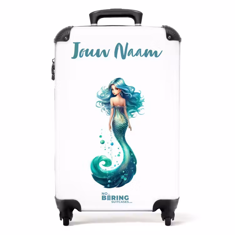 Sandra smaragd NBS - Handbagage koffer - Kinderen Unisex middel -productfoto_recht