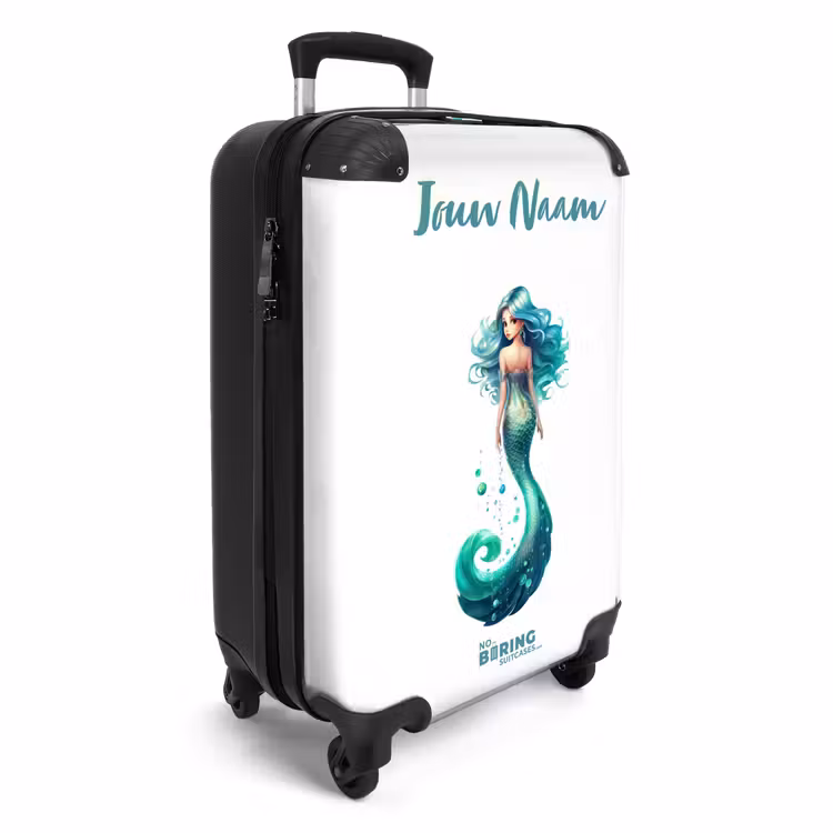 Sandra smaragd NBS - Handbagage koffer - Kinderen Unisex middel -productfoto_3d