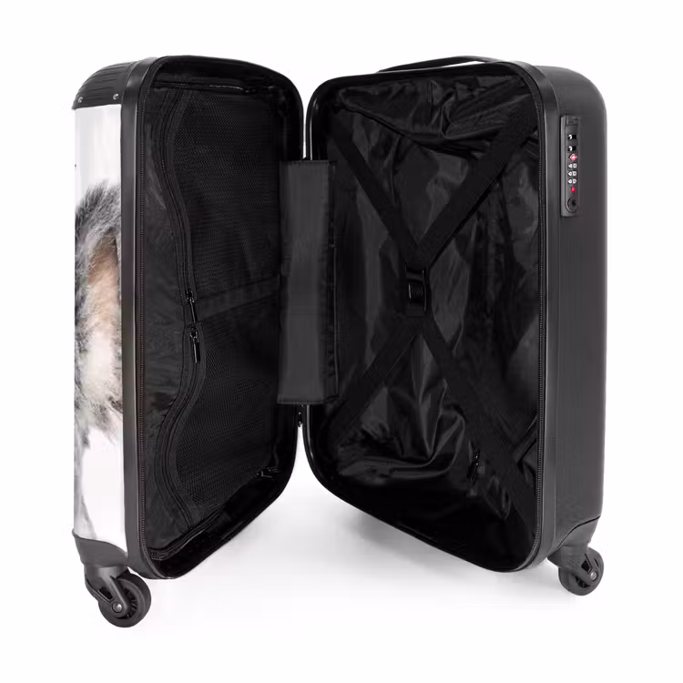 Schattige Koala Beer NBS - Handbagage koffer - Kinderen Unisex middel -binnenkant