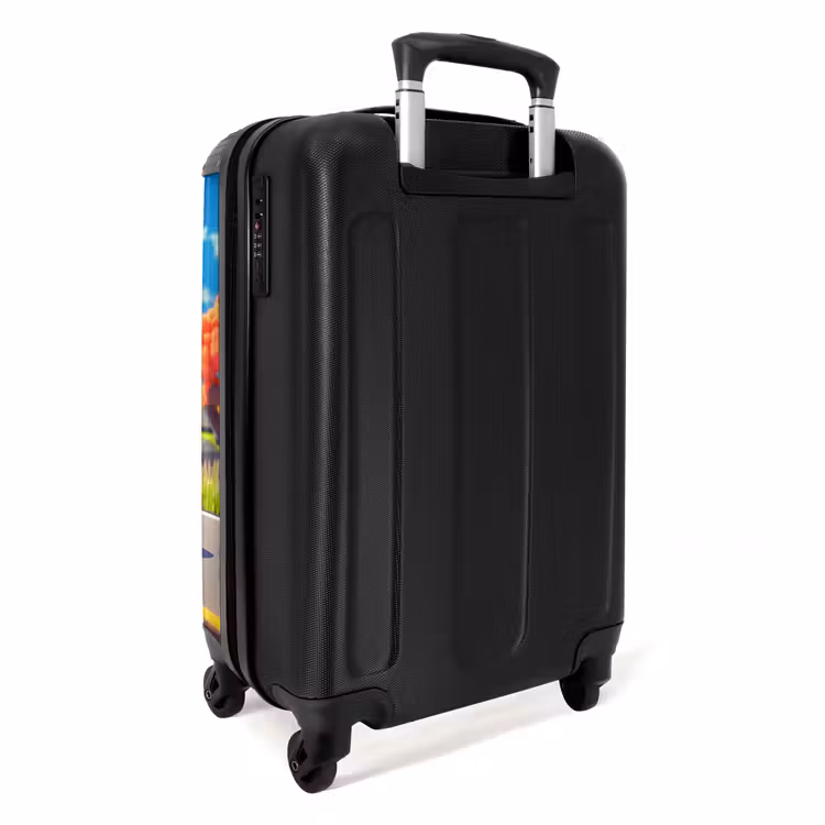 Sirene speedcar NBS - Handbagage koffer - Kinderen Unisex middel -achterkant