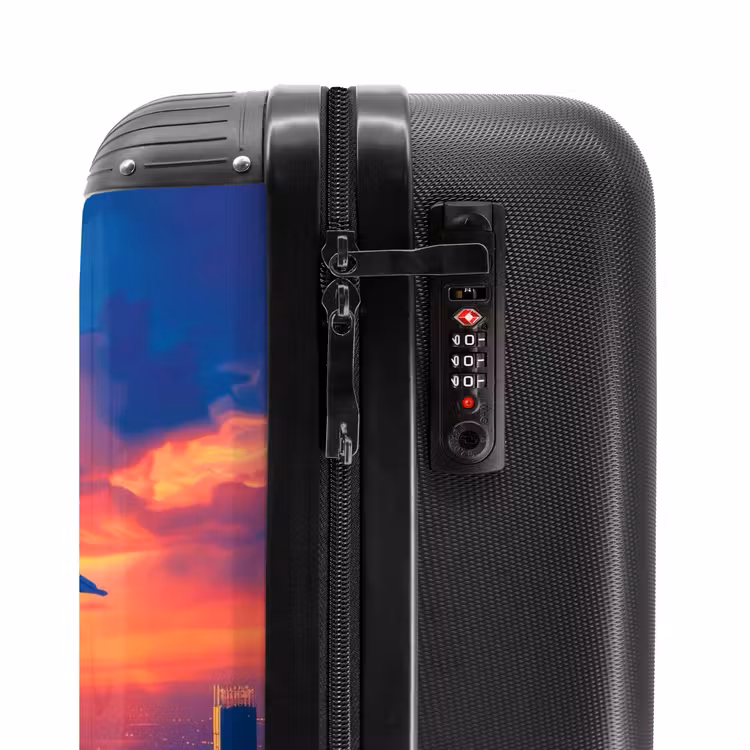 Skyscraper superheld NBS - Handbagage koffer - Kinderen Unisex middel -slot