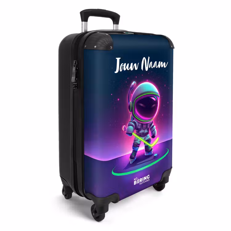 Space hockey NBS - Handbagage koffer - Kinderen Unisex middel -productfoto_3d
