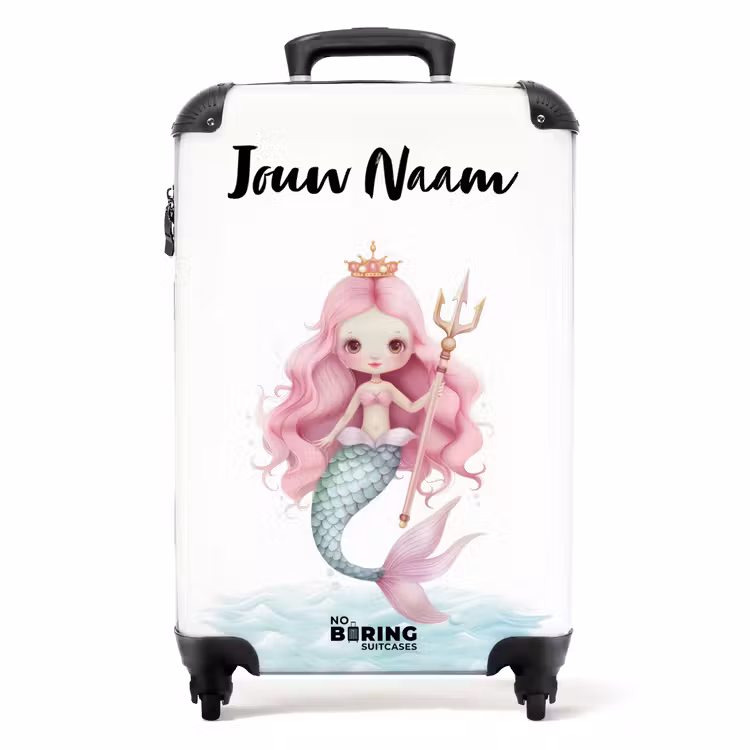 Suzy sirene NBS - Handbagage koffer - Kinderen Unisex middel -productfoto_recht