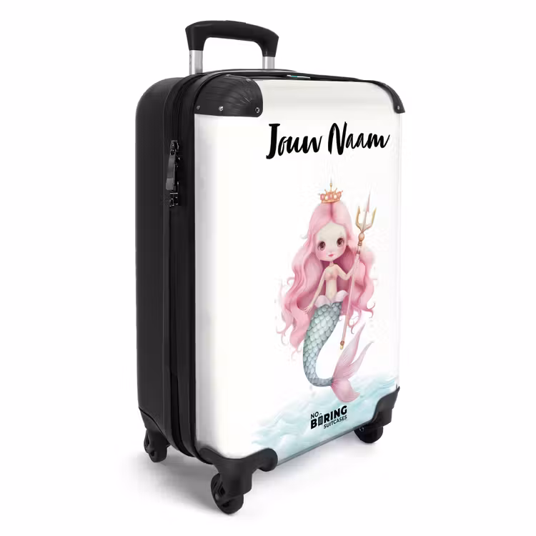Suzy sirene NBS - Handbagage koffer - Kinderen Unisex middel -productfoto_3d