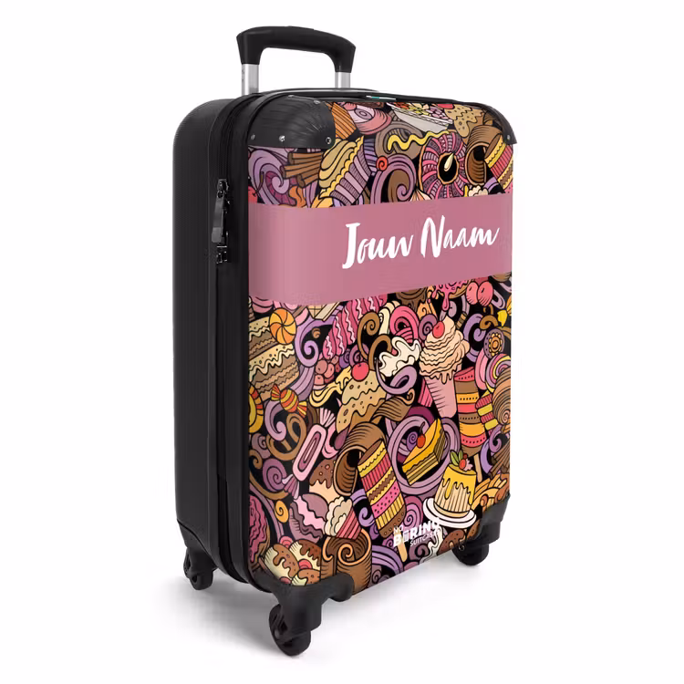 Sweet surprises NBS - Handbagage koffer - Kinderen Unisex middel -productfoto_3d