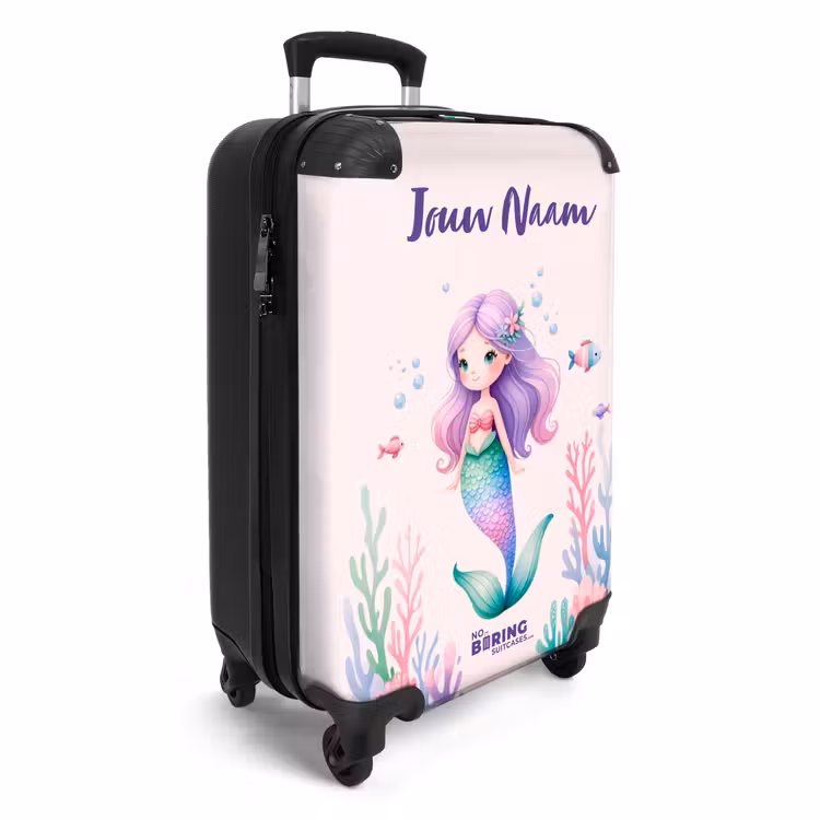 Violet vinnen NBS - Handbagage koffer - Kinderen Unisex middel -productfoto_3d